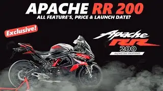 All New, Apache RR200 Launch Confirmed : New Engine, Dual ABS & Full Sporty !! Price?
