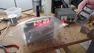 Franklin Oscillator in Freezer Bag for Stability.