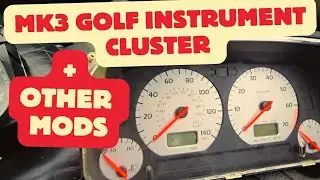 MK3 GOLF INSTRUMENT CLUSTER SPEEDO UPGRADE