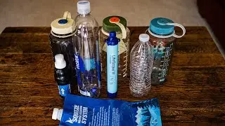 Bottles & Filters - HOW to carry WATER when HIKING & BACKPACKING!