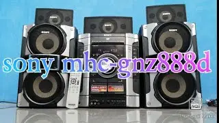 sony mhc-gnz888d music system.5.1 5200 watts pmpo