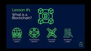 Blockchain101 Lesson 1 What is a Blockchain Network?