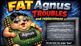 FAT Agnus Troubles & Replacement #amiga500 #commodoreamiga #retrorecipes 