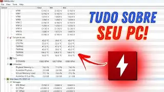 VEJA TODAS AS INFORMA&Ccedil;&Otilde;ES SOBRE SEU PC! - HWMONITOR