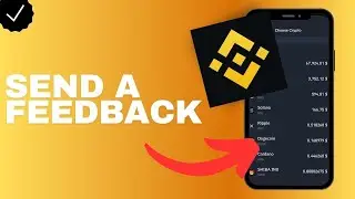 How to send a feedback in the Binance app?