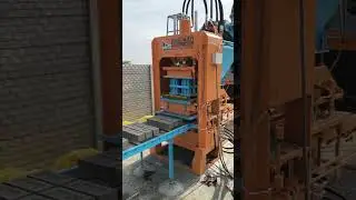 Cement Bricks Manufacturing with Automated Machine by Danvita Precast Industries