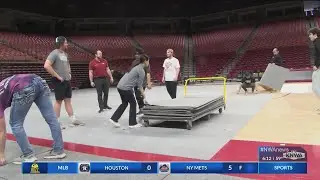The team behind the magic at Bud Walton Arena