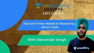 Tips and Tricks related to Reasoning for AFCAT 2020 | AFCAT 2020 Preparations