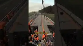 Revolution of road construction (the astra bridge) #bridge #road #construction