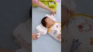 🛏️ Baby Head Shaping Pillow &ndash; Soft Support for Healthy Development