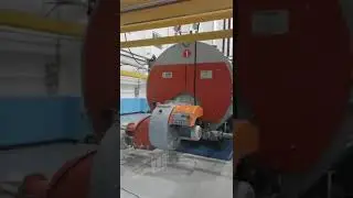 4 sets of gas fired boiler in clean boiler room