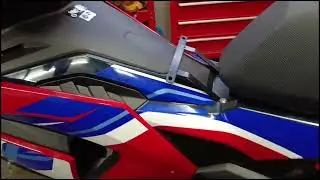 Honda Winner X 150 Center box Installation