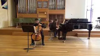Tigran Muradyan (Cello), Stefka Perifanova (Klavier): J. Brahms Cellosonate F-Dur.