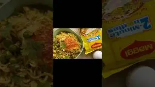 Quick & Tasty Protein Maggi | झटपट और टेस्टी अंडा मैगी | चविष्ट अंड्याची मॅगी🥚🧅💪🍜 #Maggi #egg