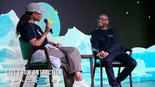 Autist Savant Memory artist Stephen Wiltshire Draws on Space2Sea Antarctica