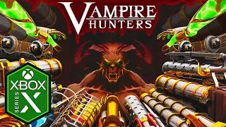 Vampire Hunters Xbox Series X Gameplay [Optimized] [Vampire Survivors FPS]