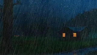 Heavy Rain at Bedtime 😴 Deep Relaxation for a Peaceful Night 🌧️