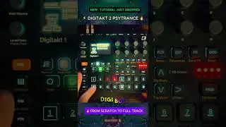 Psytrance Secrets on Digitakt 2 👁️ Tutorial Available Now