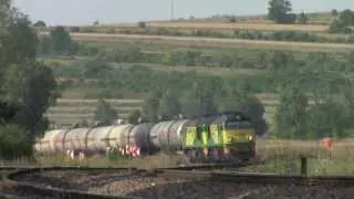 [LHS] ST44-2062 + 2031 with freight train! Bagno! HD