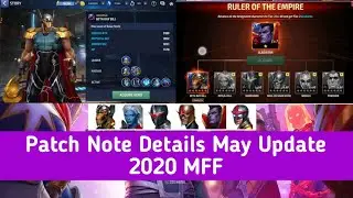 Patch Note Details May Update 2020 MFF