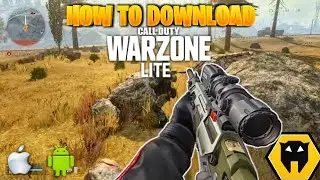 HOW TO DOWNLOAD WARZONE MOBILE LITE ON ANDRIOD/IOS + GAMEPLAY #warzonemobile #warzonemobilegameplay