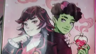 Monster High Pride Comic & Demon Slayer Bandai High definition posable Uzui Unboxing & look through