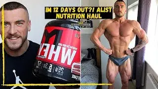 IM 12 DAYS OUT?! | A-List Nutrition BodyPower Haul!