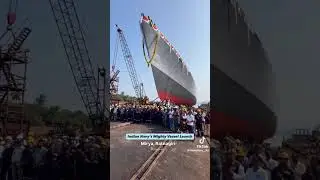 Indian Navy ship launch #butifyoucloseyoureyes