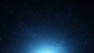 abstract blue Particles background music  Nebula Dreams: A Journey into the Blue Void