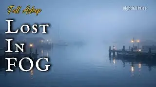 Fall Asleep to the Harbor Wrapped in Fog | Slow Night Ambience | ASMR Story