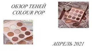 Обзор теней COLOUR POP TAUPE///апрель 2021