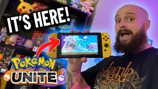 Pokemon Unite is Here! First time playing live on stream!