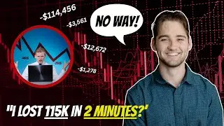 Day Trading Fails That Will Make You LAUGH! (He lost $115k)