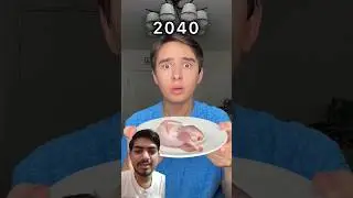 wait for nuggets in the future 2040 😱🤯 #mukbang #food #funny #challenge #shortsfeed #viralshorts