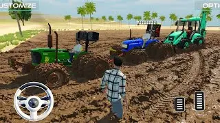 Drive JCB And Unloading stone From Dumper Truck in game 🔥 #dumper #truck #tractor #jcb #gamingvideos