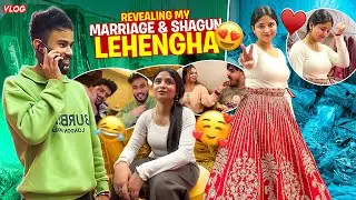 Revealing My Marriage Lehanga & Shagun Dress😱❤️😍 || Shreya & Vasu 