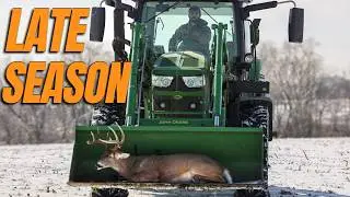 Over 50 Deer on Soybeans&hellip; Late Season Bowhunt Ends Fast