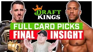DRAFTKINGS: UFC 321: Aspinall vs. Gane FULL CARD DraftKings Predictions and Plays