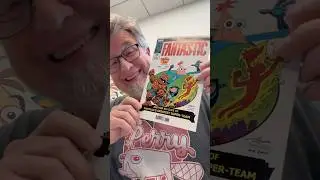Мне удалось нарисовать настоящую обложку Marvel Comics.