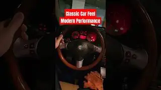 classic car feel modern car performance #car #alfaromeoracing #exhaust #supercars #racing #alfaromeo