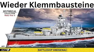 Ich baue die Gneisenau aus Klemmbausteinen 3/4