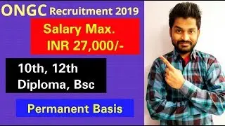 ONGC Recruitment 2019 |Fresher can Apply Without GATE
