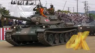 [4K] 最後の花道!!! 74戦車のラストパレード! 観閲行進フルバージョン 第3師団創立61周年 千僧駐屯地創設71周年記念行事 2022 JGSDF