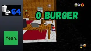 0 Burger Speedrun in 1:40.880 - Katze Stuck in the Toilet 64
