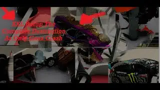BeamNG Mega XXL Rampe that no car survives the crash on Pral