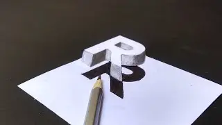 How to draw floating letter