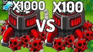 X1000 Ultraboosted Super Mines VS. 100 Super Mines