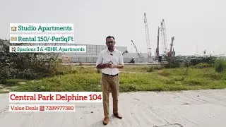 Central Park Delphine, Studio Rental 150/- PerSqft, 3 & 4BHK Premium Apartments (Dwarka Expressway)