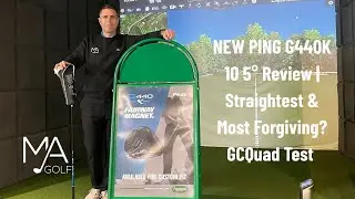 NEW PING G440K 10 5&deg; Review | Straightest & Most Forgiving? GCQuad Test