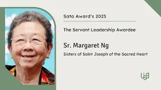 Sata Awards 2025: Sr. Margaret Ng -  Servant Leadership Award, for excellence in network-building